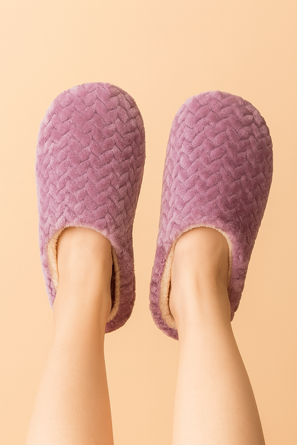 Warme Pantoffels – Zachte Gevoerde Slippers voor Dames en Heren
