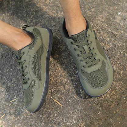 Ademende Barefoot Sneakers – Lichtgewicht & Flexibele Wandelschoenen voor Heren en Dames
