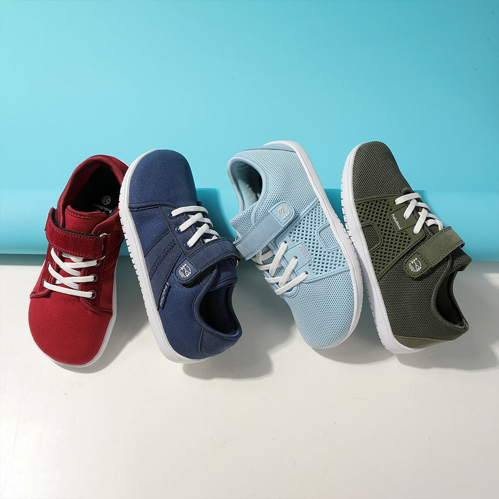 Ademende Sneakers met Klittenband – Lichtgewicht & Comfortabele Sportschoenen voor Heren en Dames