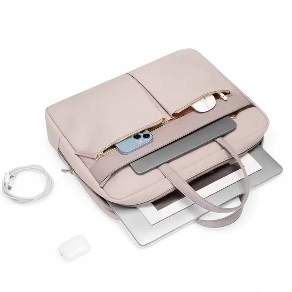 Elegante dames laptoptas 15.6 inch – Stijlvol & praktisch voor werk en reizen