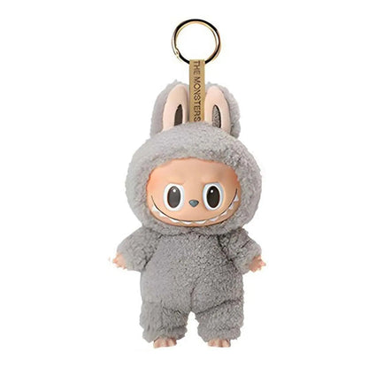 Mini Labubu Sleutelhanger – Schattige Pluche Hanger voor Tas of Sleutels