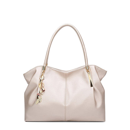 Trendy Handtas Vegan Leer – Elegant & Praktisch met Gouden Details