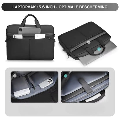 Laptoptas Heren 15.6 inch – Waterdicht & Professioneel