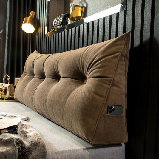 Groot Rugkussen voor Bed – Comfortabel Hoofdbord Kussen met Steun