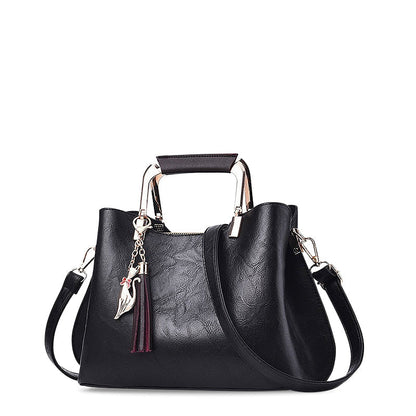 Luxe Zwarte Handtas – Stijlvolle Dames Tas