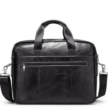 Hippe laptoptas heren 13.3 inch – Stijlvol premium koeienleer
