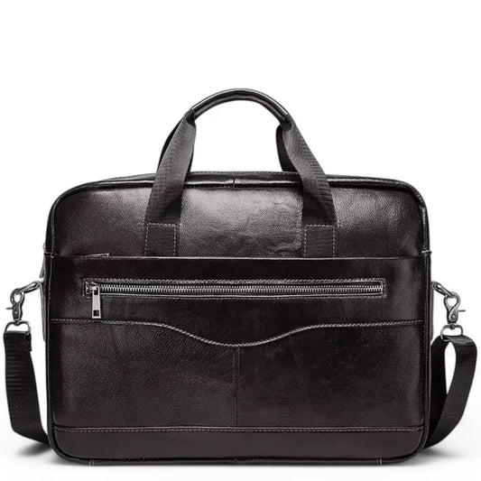Hippe laptoptas heren 13.3 inch – Stijlvol premium koeienleer