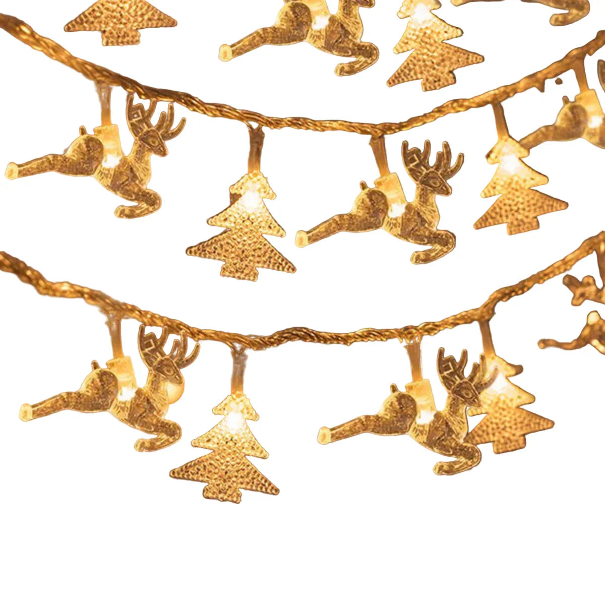 LED kerstverlichting sterren & bellen – 3 meter warm wit TwinkleStar lichtsnoer