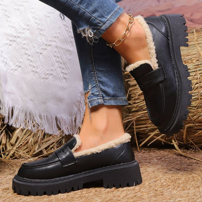 Dames Mocassins met Warme Voering – Trendy & Comfortabel