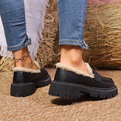 Dames Mocassins met Warme Voering – Trendy & Comfortabel