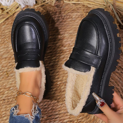 Dames Mocassins met Warme Voering – Trendy & Comfortabel