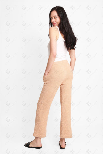 Luxe Lounge Broek – Zachte Dames Loungewear met Pockets & Trekkoord