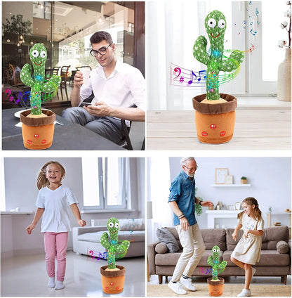 Dansende cactus - Herhaalt Woorden En Zingt Mee - Interactief Speelgoed