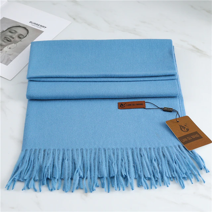 Krystal Cashmere Scarf – Warme & Modieuze Winter Sjaal voor Dames