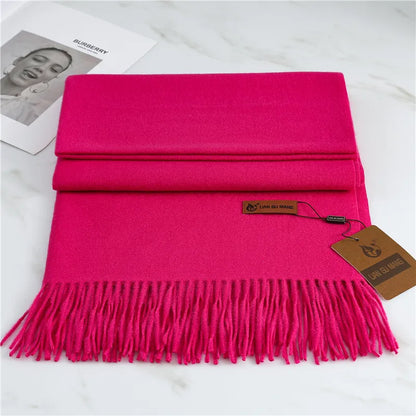 Krystal Cashmere Scarf – Warme & Modieuze Winter Sjaal voor Dames
