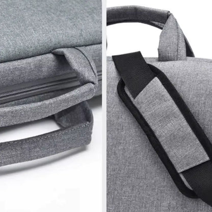 Moderne heren laptoptas 13 inch grijs – Minimalistisch & praktisch