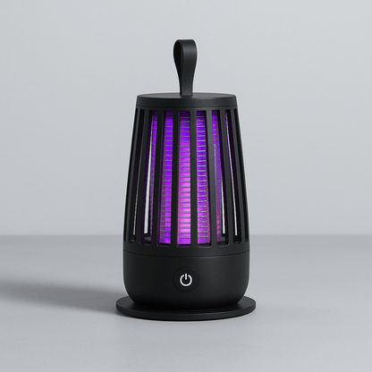 Elektrische Muggenlamp met UV-licht – Draadloos & Oplaadbaar – Voor Binnen & Buiten