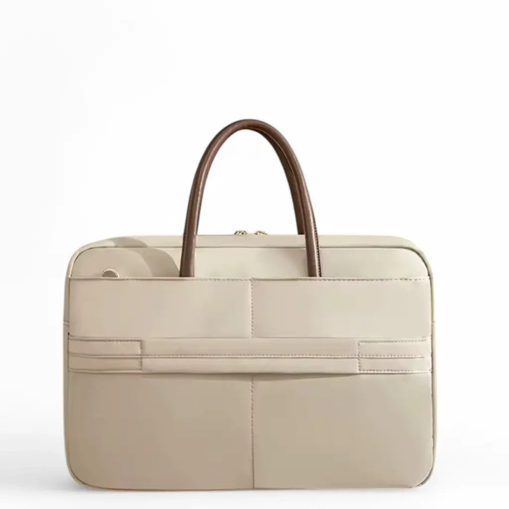 Laptoptas Beige voor Dames – Elegant & Functioneel