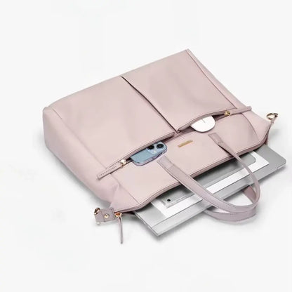 Laptoptas dames 15.6 inch roze – Stijlvolle bescherming & elegante uitstraling