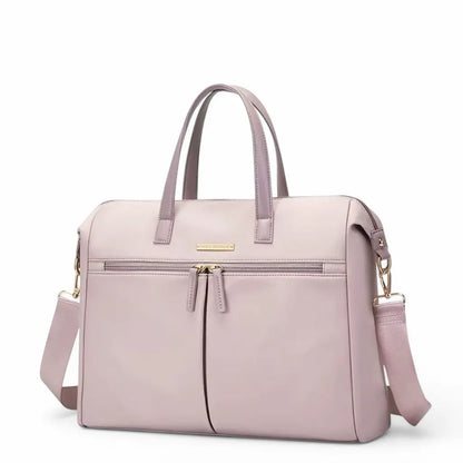 Laptoptas dames 15.6 inch roze – Stijlvolle bescherming & elegante uitstraling