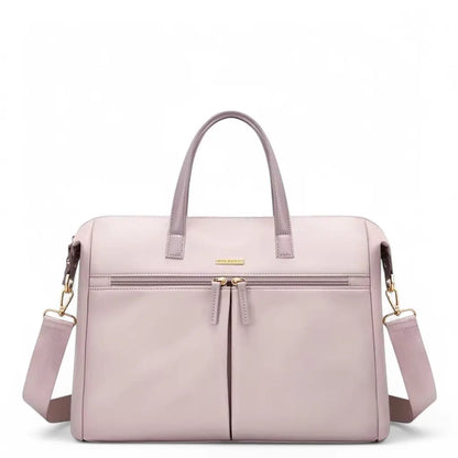 Laptoptas dames 15.6 inch roze – Stijlvolle bescherming & elegante uitstraling