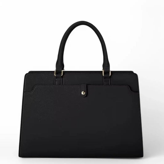 Laptoptas dames 15.6 inch zwart – Elegant, Zakelijk & Waterbestendig