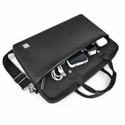 Leren Laptoptas Dames – Zwart & Tijdloos