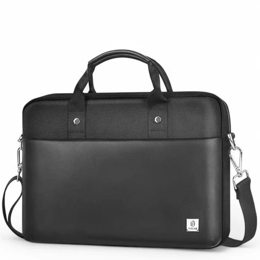 Leren Laptoptas Dames – Zwart & Tijdloos