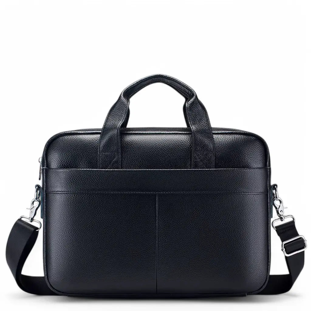 Leren Laptoptas Donkerbruin – Stijlvol & Duurzaam