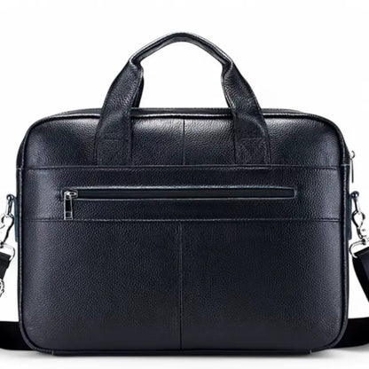 Leren Laptoptas Donkerbruin – Stijlvol & Duurzaam