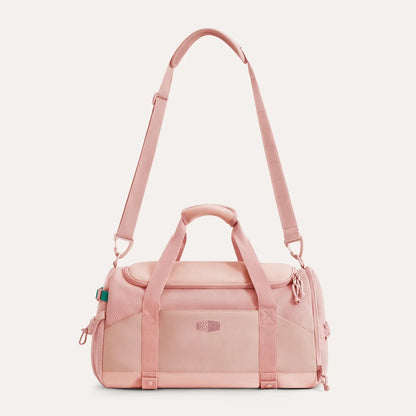 Beige Duffeltas 36L – Waterafstotende Sport- & Reistas met Schoenenvak en Meerdere Vakken voor Gym & Reizen