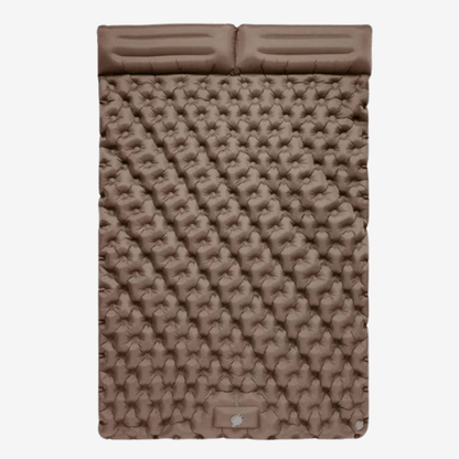 Opblaasbaar Dubbel Luchtbed met Kussen – Comfortabel & Draagbaar voor Outdoor