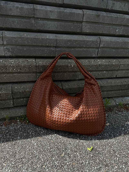 Geweven Schoudertas – Elegant, Trendy & Veelzijdig