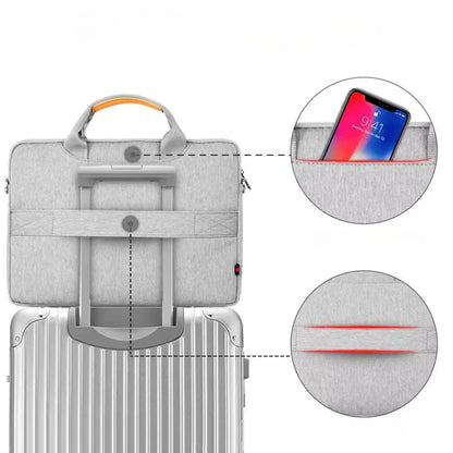 Laptoptas dames 16 inch grijs – Elegant, Veelzijdig & Beschermend