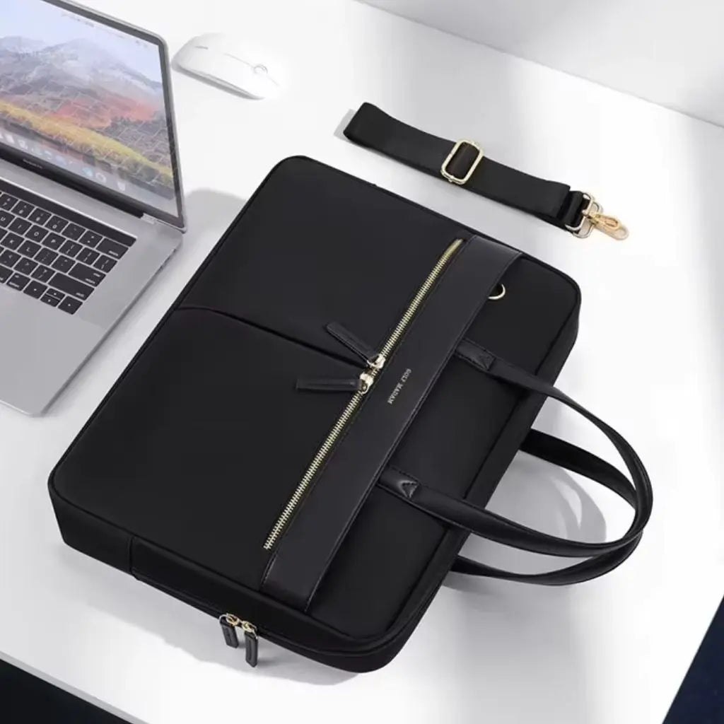 Elegante dames laptoptas 15.6 inch – Stijlvol & praktisch voor werk en reizen