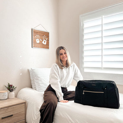 Weekender Reisetasche Große Handgepäcktasche mit Schuhbeutel