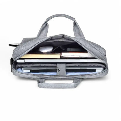 Moderne heren laptoptas 13 inch grijs – Minimalistisch & praktisch