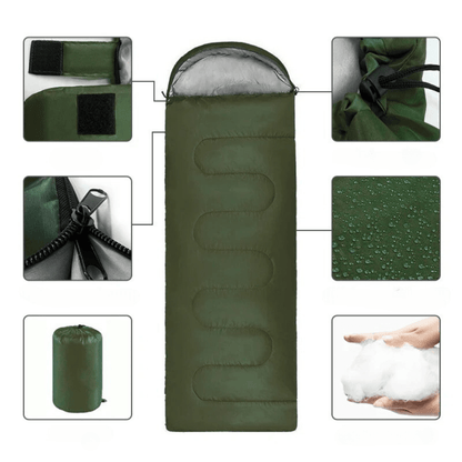 Lichtgewicht Slaapzak – Compact, Warm & Waterafstotend