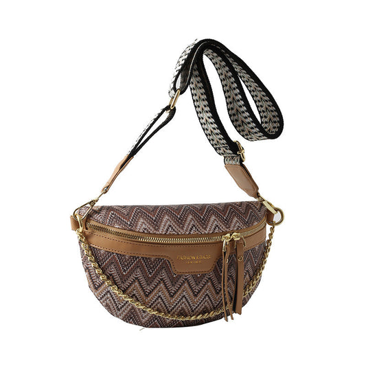 Bohemian Patchwork Crossbody Tas – Stijlvol & Uniek