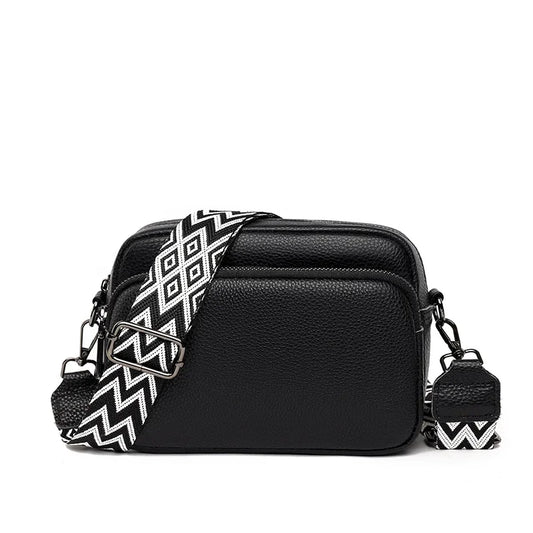 Trendy Schoudertas met Breed Band & Mini Etui – Stijlvol & Praktisch voor Dagelijks Gebruik