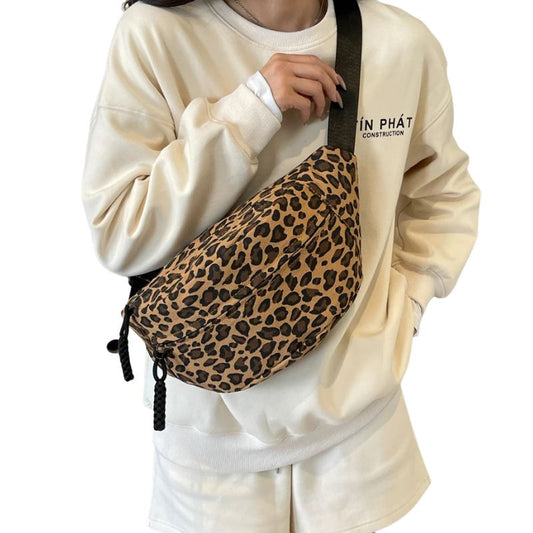 Leopard Crossbody Tas – Stoer, Trendy & Comfortabel