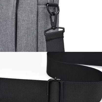 Moderne heren laptoptas 13 inch grijs – Minimalistisch & praktisch