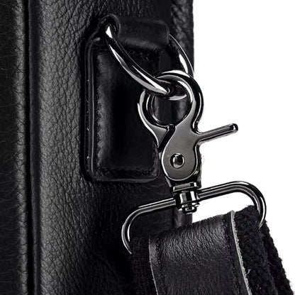 Leren Laptoptas Zwart – Elegant & Ruim