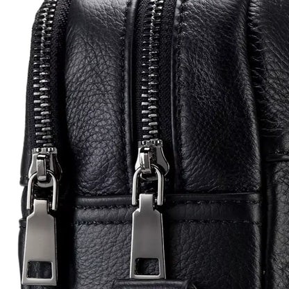 Leren Laptoptas Zwart – Elegant & Ruim