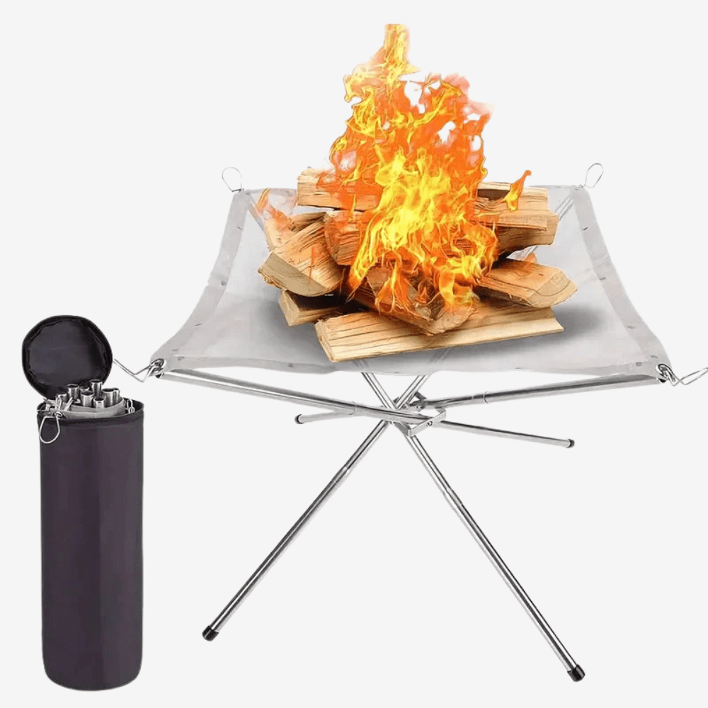 Opvouwbare Vuurschaal – Lichtgewicht & Draagbaar – Voor Camping & Outdoor