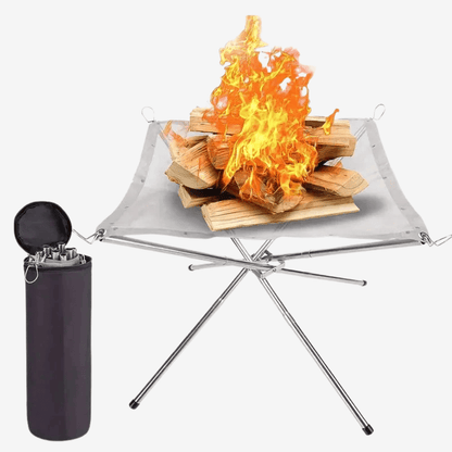 Opvouwbare Vuurschaal – Lichtgewicht & Draagbaar – Voor Camping & Outdoor