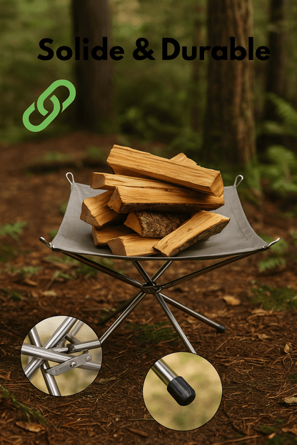 Opvouwbare Vuurschaal – Lichtgewicht & Draagbaar – Voor Camping & Outdoor