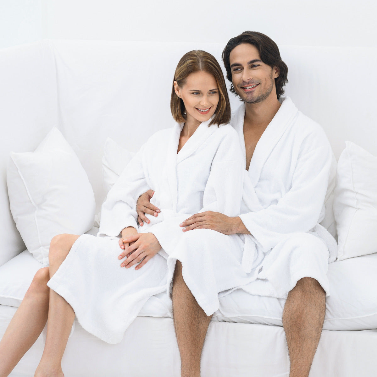 Luxe Velours Badjas van Katoen – Unisex – Hotelkwaliteit