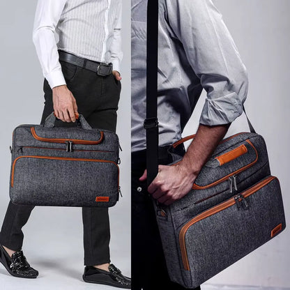 Laptoptas Heren – 16 Inch Grijs