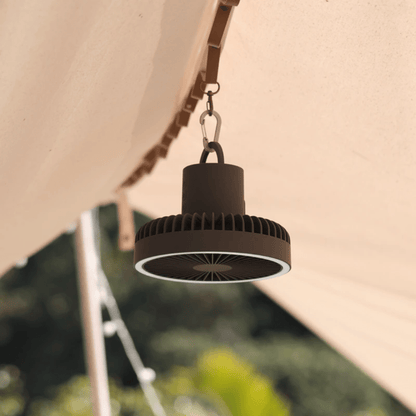 Draagbare Oplaadbare Ventilator met Statief – Stil & Krachtig voor Binnen en Buiten